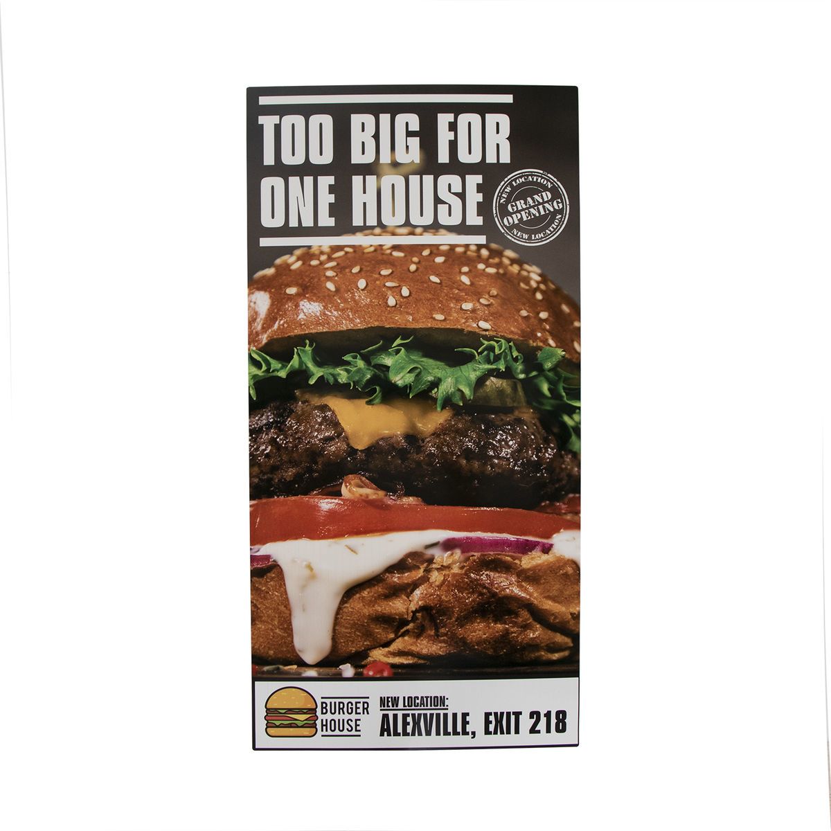 15"W x 30"H Glossy Aluminum Print with Shadow Mount