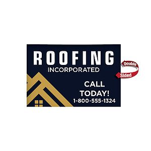 36" x 24" Corrugated Plastic Sign (Double-Sided)