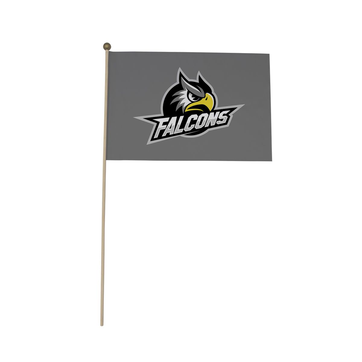12" x 18" Stick Flag Kit with Ball Tip (Set of Six)