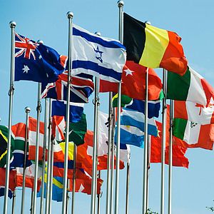4' x 6' International Flag