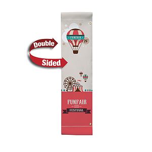 24" x 96" Vinyl Boulevard Banner Double-Sided