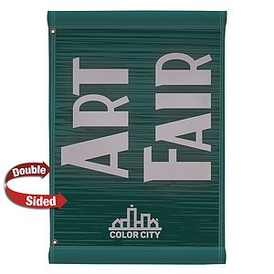 24" x 36" Fabric Boulevard Banner Double-Sided