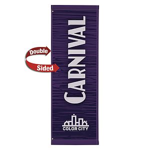 24" x 72" Fabric Boulevard Banner Double-Sided