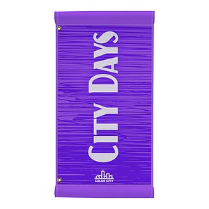 18" x 36" Nylon Boulevard Banner Single-Sided