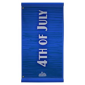 24" x 48" Nylon Boulevard Banner Single-Sided