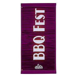 30" x 60" Nylon Boulevard Banner Single-Sided