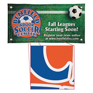 2' X 4' Super Poly Knit Fabric Banner