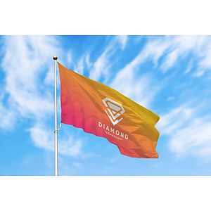 8' x 12' Nylon Flag Single-Sided