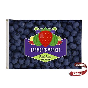 2' x 3' Nylon Flag Double-Sided
