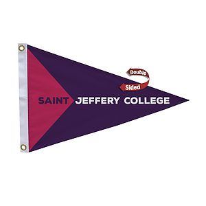 16" x 24" Nylon Pennant Flag Double-Sided
