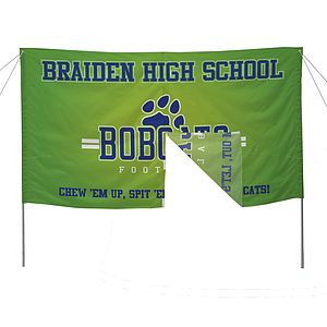10' x 15' Tearaway Run-Through Banner