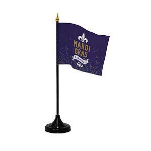 Base for one 4" x 6" Stick Flag