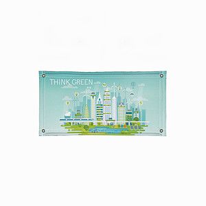 2' x 4' PVC-Free Banner Single-Sided