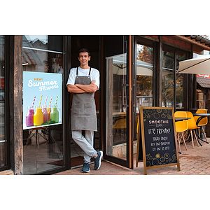 36" x 48" Opaque Window Cling