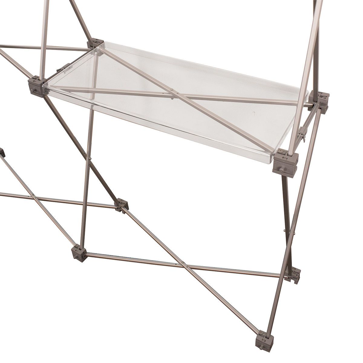 Deluxe GeoMetrix Clear Shelf