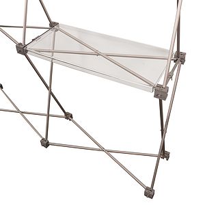 Deluxe GeoMetrix Clear Shelf