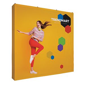 8' Straight Splash Floor Display Wrap Kit (Polyester Knit)