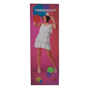 3' Straight Splash Floor Display Wrap Kit (Polyester Knit)