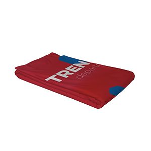20' Straight Splash Floor Display Wrap Graphic Panel (Block-Out Fabric)
