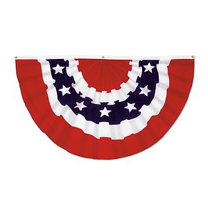 3' x 5' Patriotic Mirage Full Fan