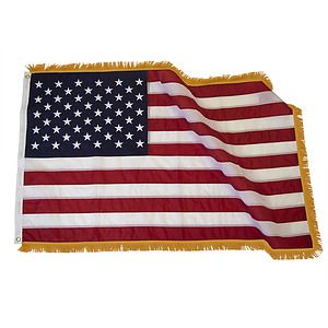 4' x 6' U.S. Flag with Fringe