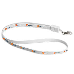 IOS and Micro 2 in 1 Lanyard Charging Cable