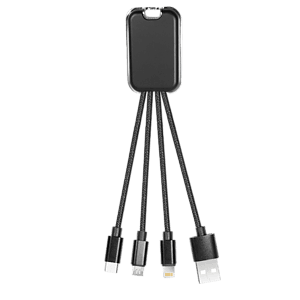 Elk Grove 4 in1 Charging Cables with USB Tip
