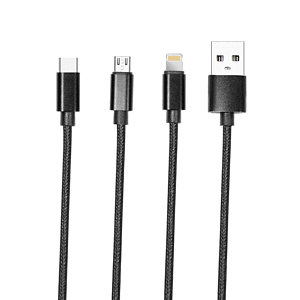 Elk Grove 4 in1 Charging Cables with USB Tip