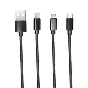 Elk Grove 4 in1 Charging Cables with USB Tip