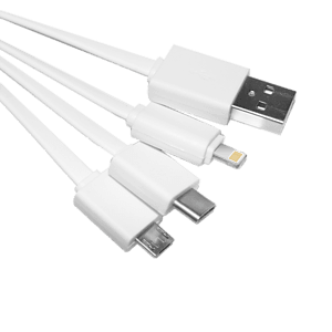 Leyden 4 in1 Charging Cables w/ USB tip
