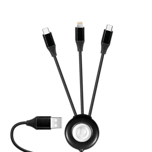 Giraffe 3-in-1 Light Up Charing Cable