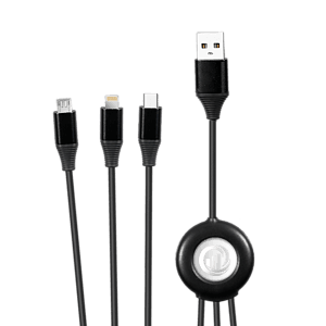 Giraffe 3-in-1 Light Up Charing Cable