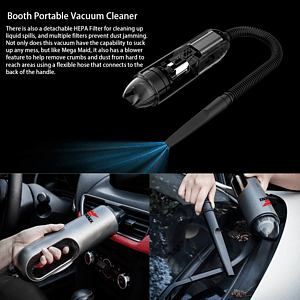 Booth Cordless Handheld Vacuum Cleaner