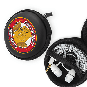 Wintour White Earphones with Black Case - Simports