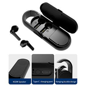 57th Street 2-in-1, Bluetooth Earbuds and Speaker