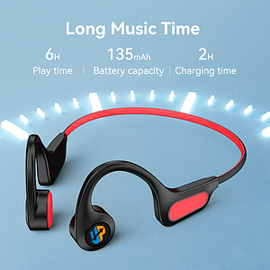 Bone Conduction IPX 8 Waterproof  Wireless Earbuds