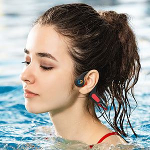 Bone Conduction IPX 8 Waterproof  Wireless Earbuds