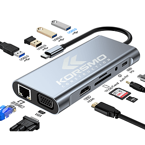Ceres 11-in-1 Laptop Docking Station