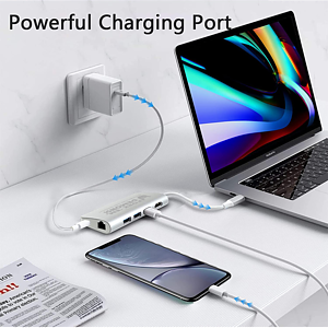Medina 8-in-1 Laptop Docking Station