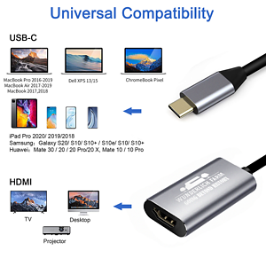 Rosen USB C to 4K HDMI Adapter