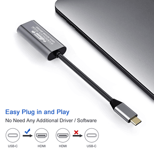 Rosen USB C to 4K HDMI Adapter