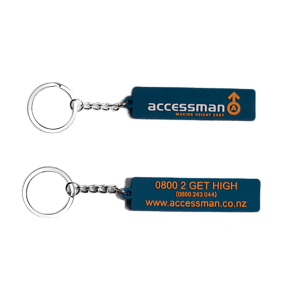 2D 100% Custom Shape Keychain Tag