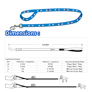 Baxter Leash with Collar Hook