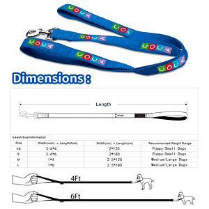 Pongo Leash with Collar Hook