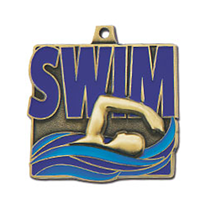 Soft Enamel Brass Medal (Simports)