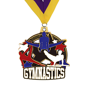 Zinc Alloy Soft Enamel Medal (Simports)