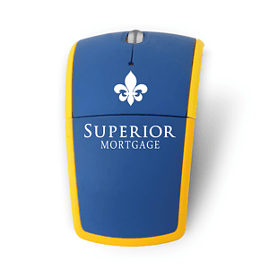 Rochdale Matte Wireless Folding Mouse