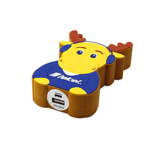 2D Custom Shape Power Bank, UL Battery