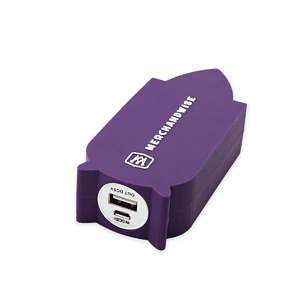 2D Custom Shape Power Bank, UL Battery