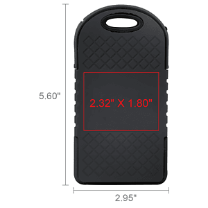 Dunning Solar 4000mAh Power Bank